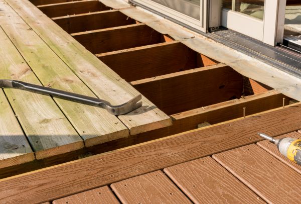 Cost of Old Deck Repair in Ooltewah