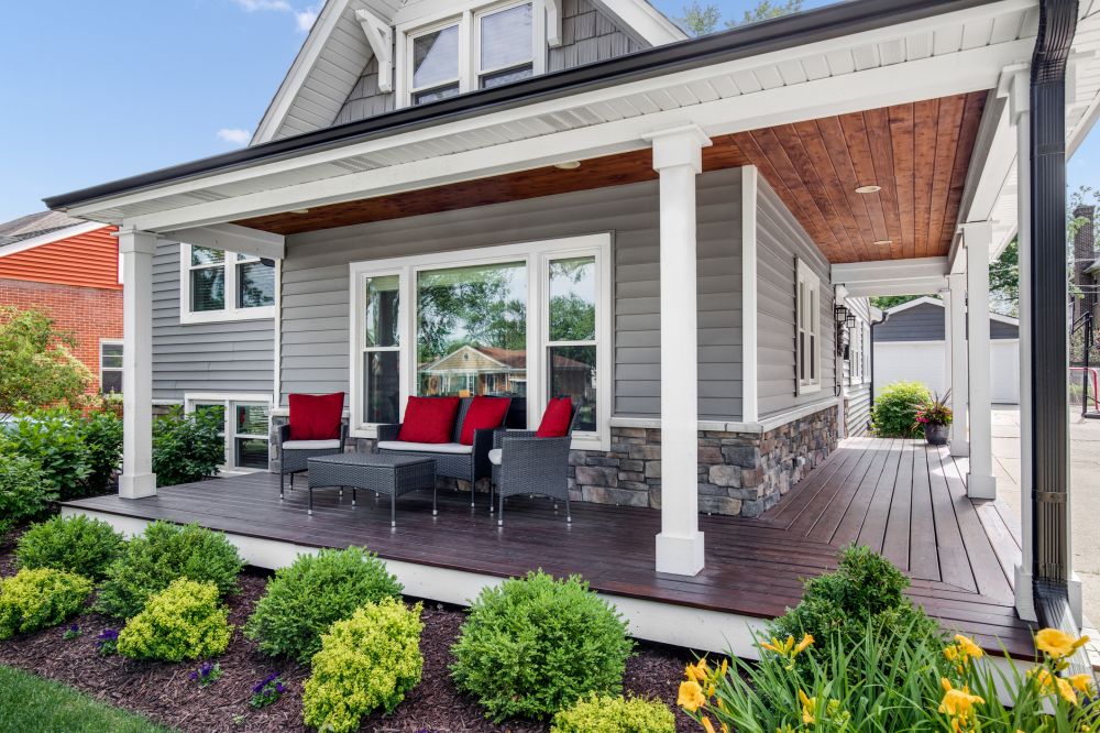 Porch Pillar Repair in Ooltewah