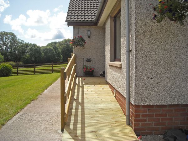 Cost of Hardwood Ramp Installation in Ooltewah