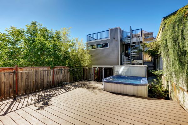 Cost of Hot Tub Deck Installation in Ooltewah