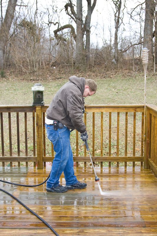 Winter Deck Prep